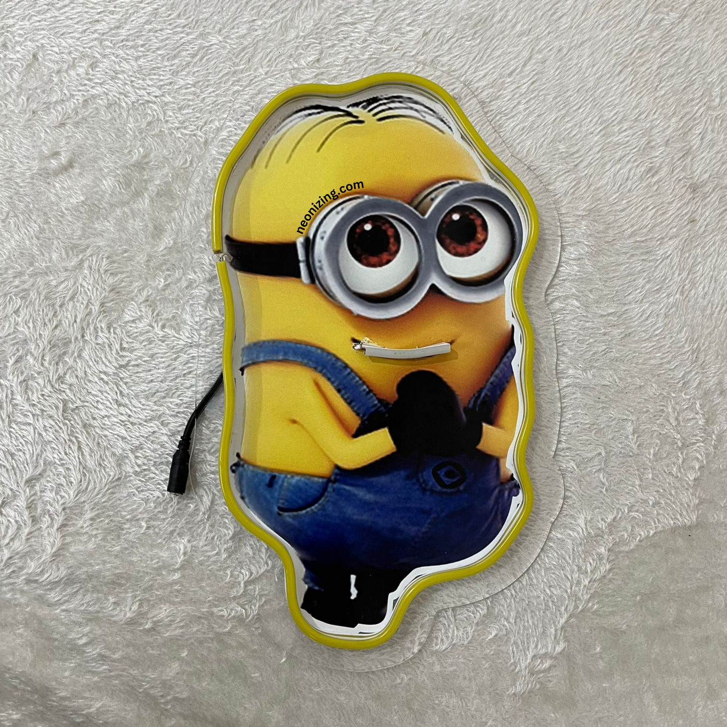 Minion Neon Artwork - Luminous Minion Madness