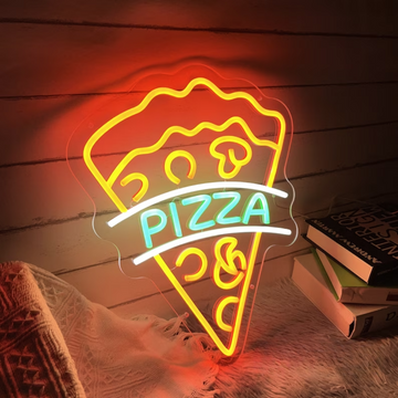 PIZZA Neon Sign - Neon Pizza Feast