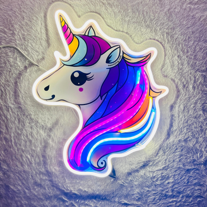 Unicorn Neon Artwork - Add a Touch of Unicorn Magic to Your Decor