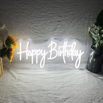 Happy Birthday Neon Sign - The Perfect Party Decoration