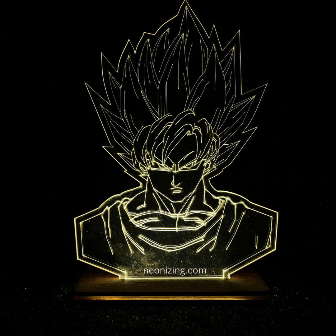 Goku LED Lamp - The Ultimate Dragon Ball Z Collectible