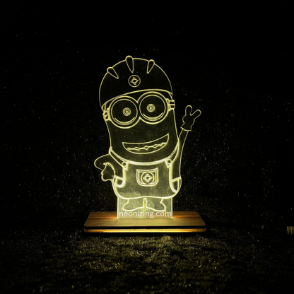 Minion Madness LED Lamp - Perfect for Kids' Rooms
