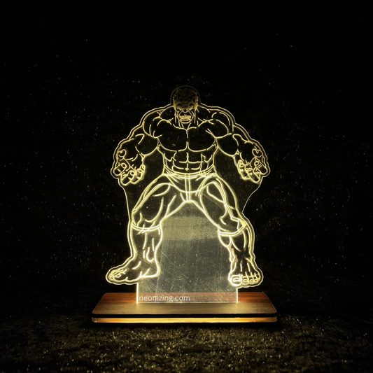 Hulk LED Table Lamp - Smash the Darkness