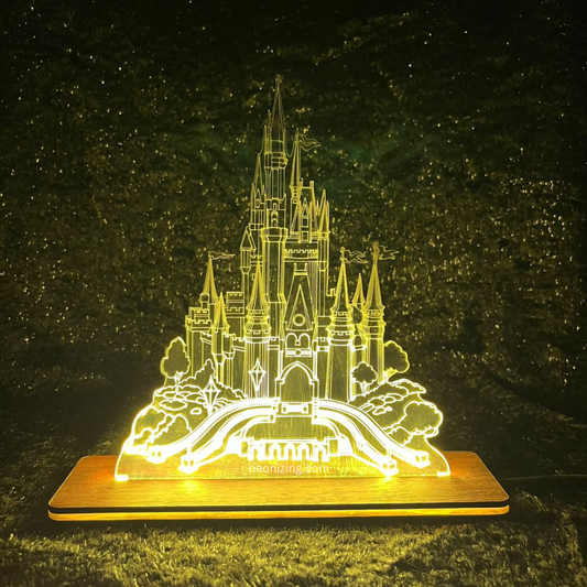 Castle LED Lamp - Fairy Tale Glow