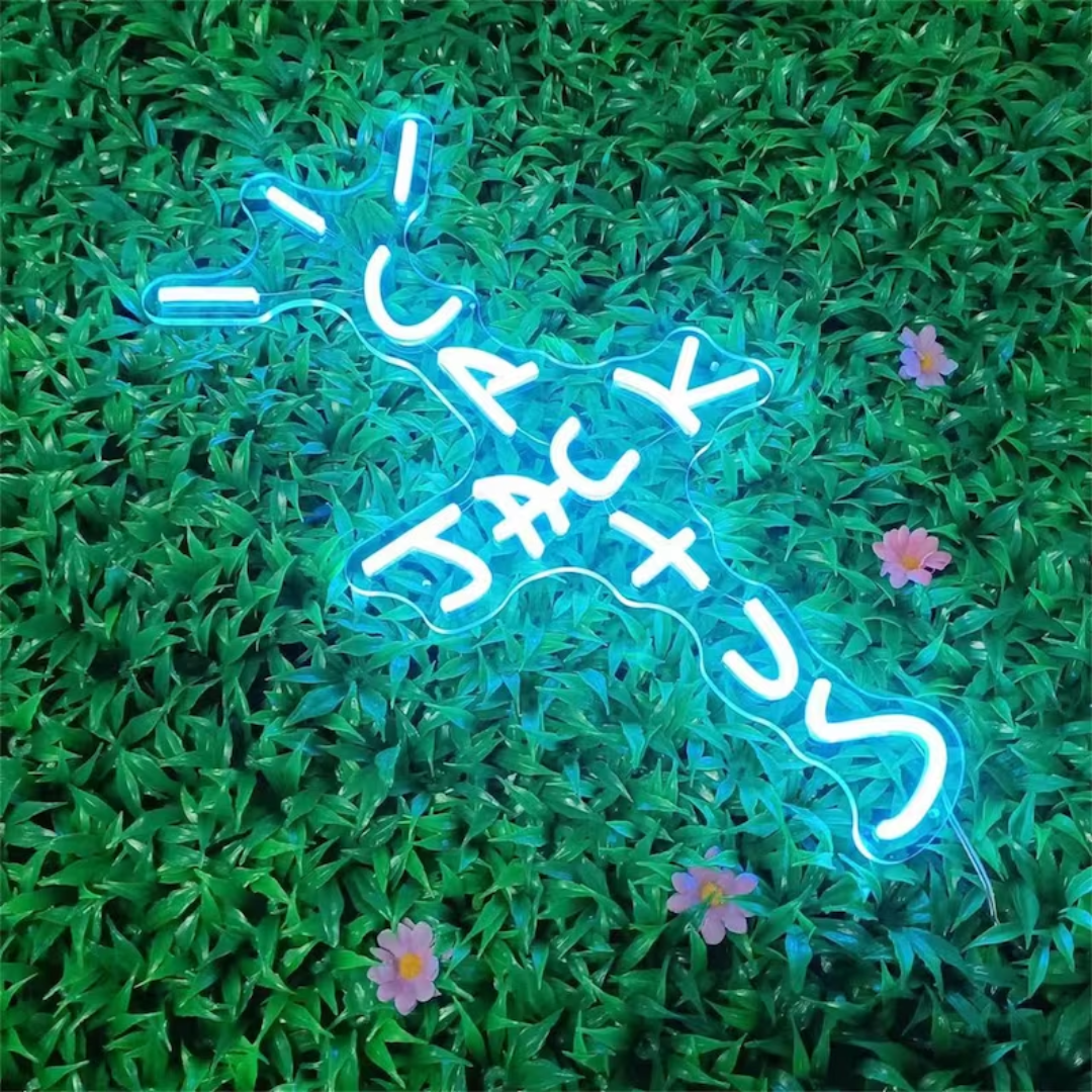 Cactus Jack Neon Sign - Hip-Hop Glow