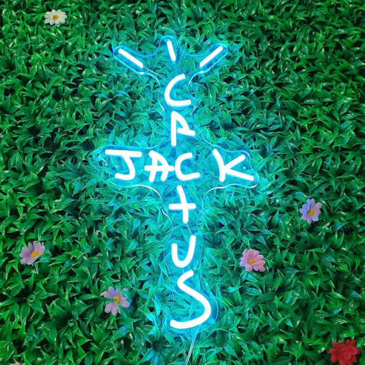 Cactus Jack Neon Sign - Hip-Hop Glow
