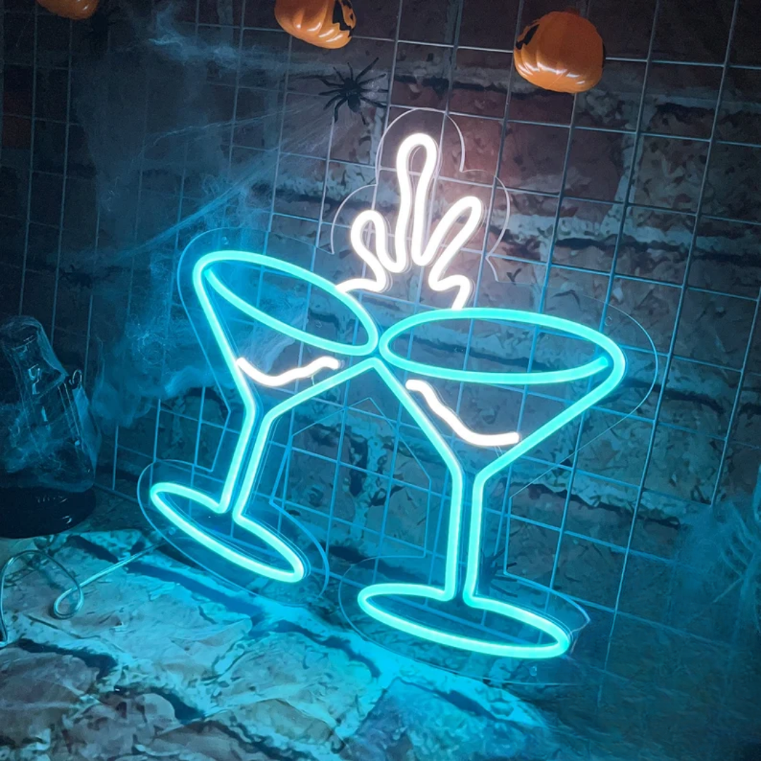 Cheers in Lights - Toast to Brilliance with Cheers Glass Neon!