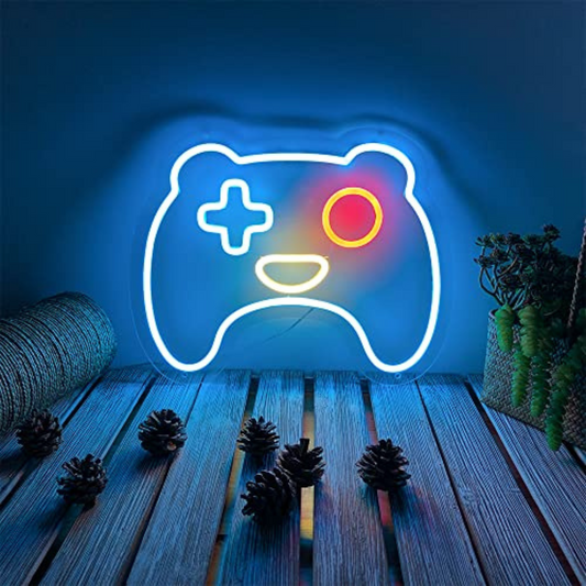 Gaming Console Neon Sign - Light Up Your Gaming Space