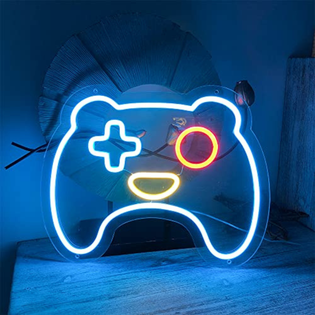 Gaming Console Neon Sign - Light Up Your Gaming Space