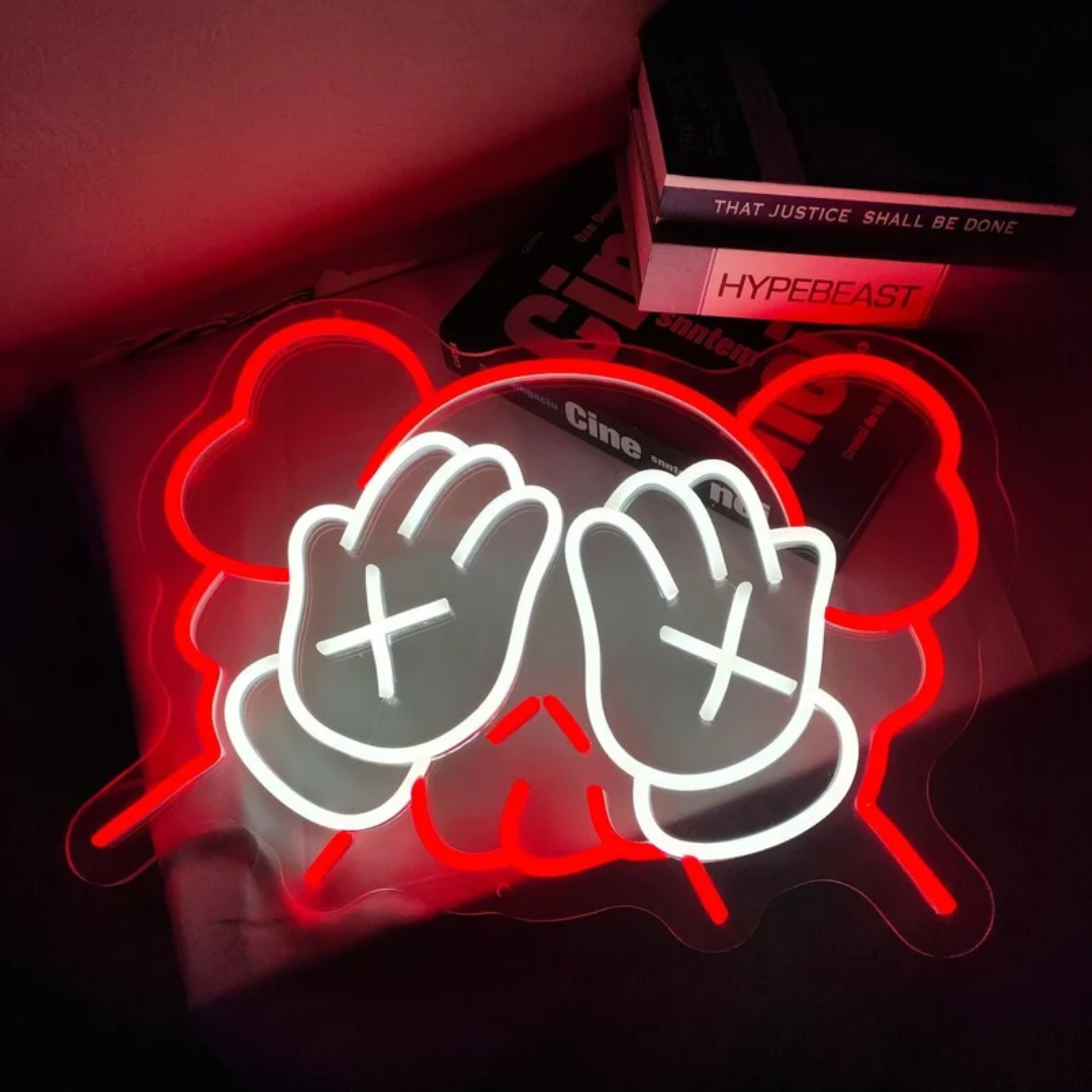Kaw Neon Sign- Illuminate Your Space with Streetwear Elegance