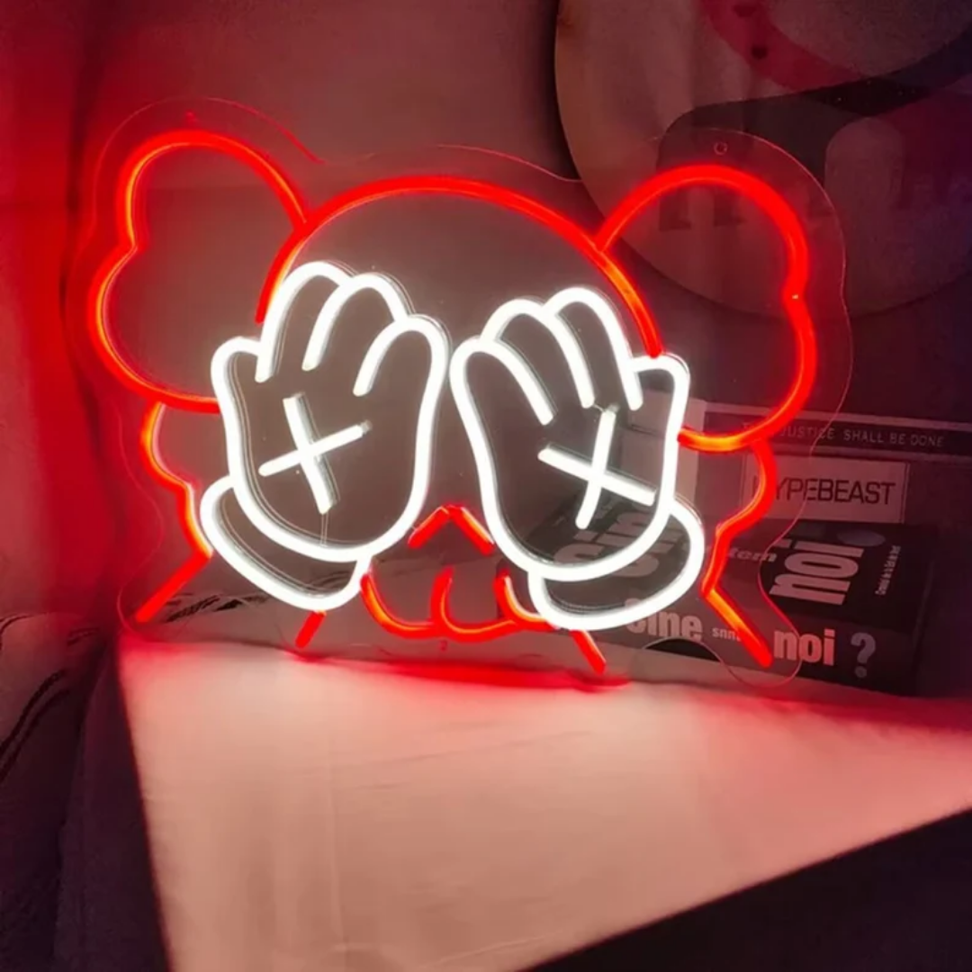 Kaw Neon Sign- Illuminate Your Space with Streetwear Elegance