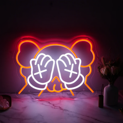 Kaw Neon Sign- Illuminate Your Space with Streetwear Elegance