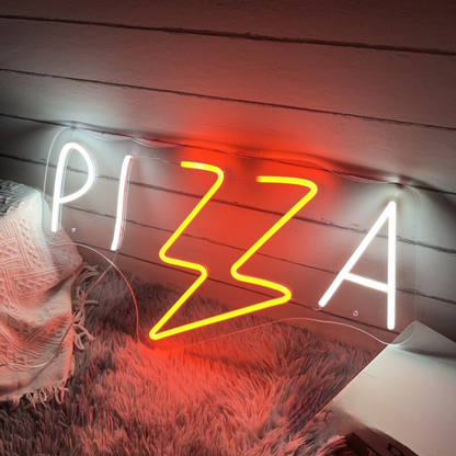 Pizza Neon Sign - A Slice of Neon Pizza