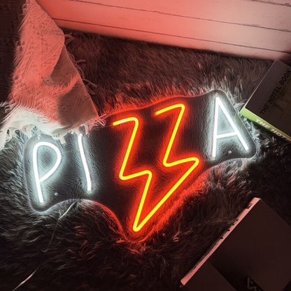 Pizza Neon Sign - A Slice of Neon Pizza
