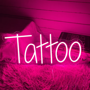 Tattoo Neon Sign - Tattoo Studio Brilliance for Artistic Souls
