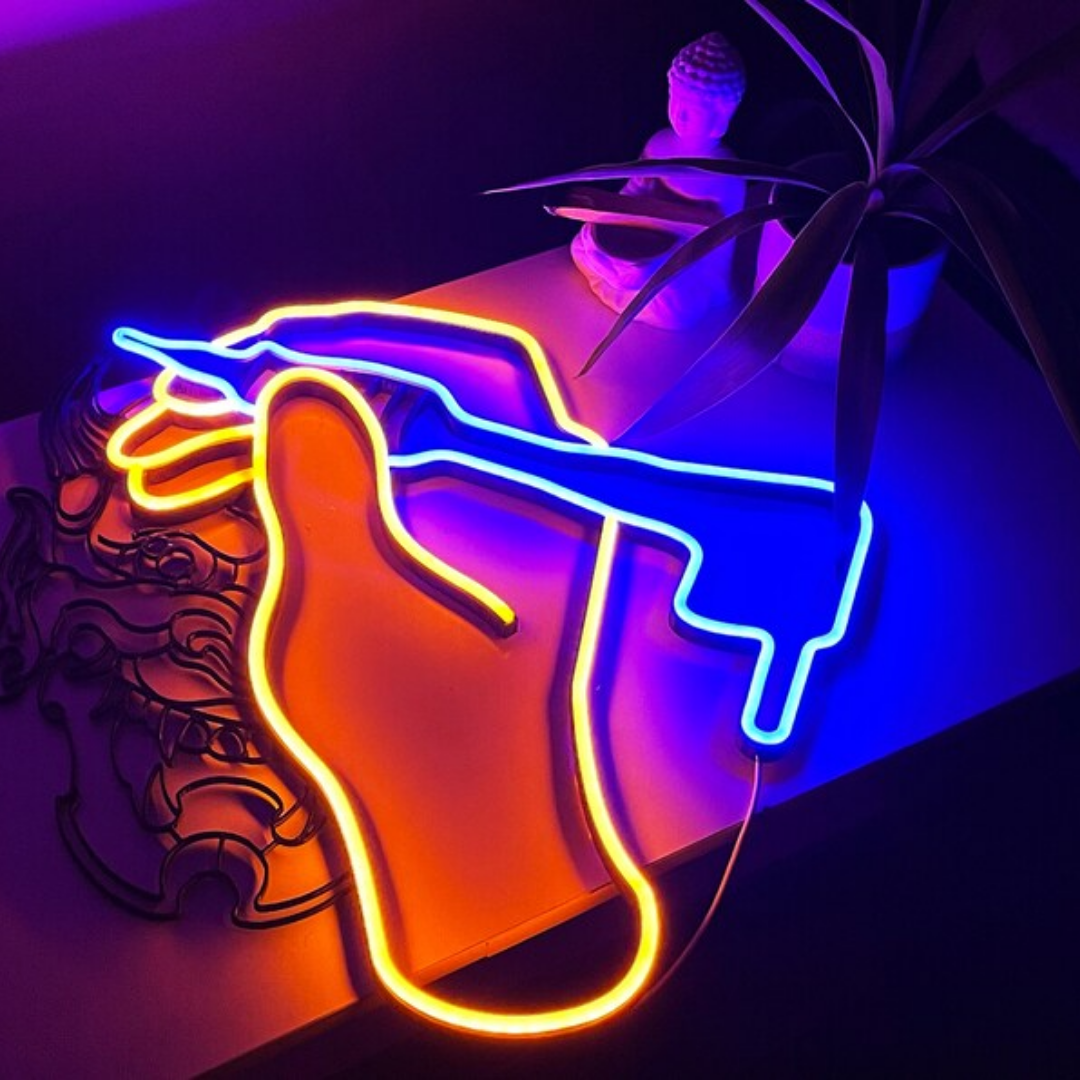 Tattoo Neon Sign - Crown Your Space with the Luminosity of Tattoo Art